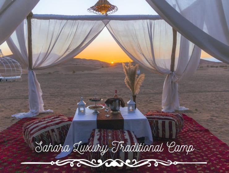 Merzouga luxury traditional camp