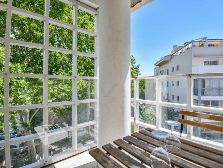 Studio plages du Prado avec balcon et parking