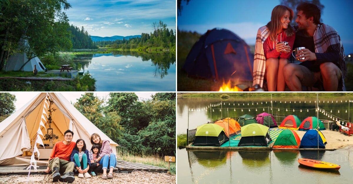 glamorous camping getaways